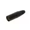 Neutrik NC3MX-B z��cze kablowe m�skie z�ocone