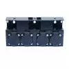 Eurolite SB-4  metalowy stagebox 4 gniazda 230 Schucko