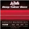 LaBella 760N Deep Talkin Bass Black Nylon struny do gitary basowej 60-115