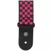 Planet Waves 50H03 BLK/PINK Checker pasek gitarowy