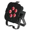 American DJ Flat PAR QA5X - reflektor LED RGBA  czarny paski 5 x 5W