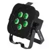 American DJ Flat PAR QWH5X - reflektor LED RGBW czarny płaski 5 x 5W American DJ Flat PAR QWH5X - reflektor LED RGBW czarny płaski 5 x 5W