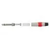 Rean NYS-224C-2 Jack mono 6,3mm, czerwony pierścień Rean NYS-224C-2 Jack mono 6,3mm, czerwony pierścień