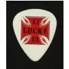 Dunlop Lucky 13 01 Red Cross kostka gitarowa 0.73mm