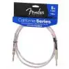 Fender California Clear 5ft przewd gonikowy jack/jack 1,5m