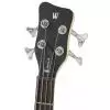 RockBass Streamer LX4 black HP Chrome gitara basowa