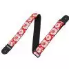 Rock Strap NB1CE Hibiscus G pasek gitarowy czerwony
