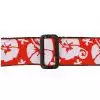 Rock Strap NB1CE Hibiscus G pasek gitarowy czerwony