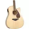 Yamaha FGX 720 SC NT gitara elektroakustyczna, solid top, cutaway, natural