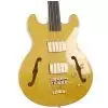 StarBass 4 Gold Metallic CHR Natural gitara basowa, fretless