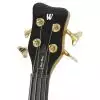 StarBass 4 Gold Metallic CHR Natural gitara basowa, fretless