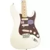 Fender American Deluxe Stratocaster Olympic Pearl gitara elektryczna, podstrunnica klonowa