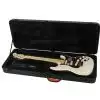 Fender American Deluxe Stratocaster Olympic Pearl gitara elektryczna, podstrunnica klonowa
