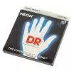 DR NWE 9 NEON WHITE struny do gitary elektrycznej neonowe, biae 9-42