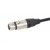 4Audio MIC PRO 6m przewd mikrofonowy XLR-F - XLR-M z opask, Neutrik