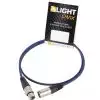 MLight DMX 1 pair 110 Ohm 1m przewd DMX 3-pin XLR XLR