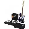 Fender Squier Affinity Jazz Bass Metallic Blue zestaw wzmacniacz Rumble 15