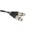 Accu Cable AC 2XF-2J6M/1,5 przewd  2x XLR - 2x TS 1,5m