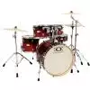 DrumCraft 4-20 Fusion DRF zestaw perkusyjny (Deep Red Fade) 