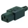 Monacor AAC-170J gniazdo IEC nakablowe sieciowe 3pin