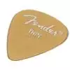 Fender California Clear thin SGold kostka gitarowa
