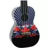 Korala PUC 30-011 ukulele koncertowe Black With Red Star