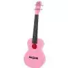 Korala PUC 20 PK ukulele koncertowe poliwglan, kolor rowy