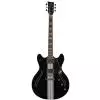 VGS VSH-120 Raven Black Mustang Semi Hollow gitara elektryczna