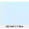 Lee 202 Half C.T.Blue 1/2 filtr barwny folia - arkusz 50 x 60 cm