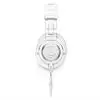 Audio Technica ATH-M50X WH (38 Ohm) suchawki zamknite, biae