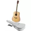 VGS Mistral gitara akustyczna drednought natural zestaw