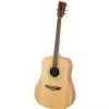 VGS Mistral gitara akustyczna drednought natural zestaw