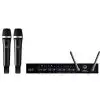 AKG DMS70 Q Vocal Set system bezprzewodowy, odbiornik 4-kanałowy, 2 nadajniki doręcznę DHT70 AKG DMS70 Q Vocal Set system bezprzewodowy, odbiornik 4-kanałowy, 2 nadajniki doręcznę DHT70