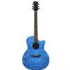 Luna Gypsy Quilt Ash TBL gitara akustyczna