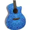 Luna Gypsy Quilt Ash TBL gitara akustyczna