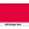 Lee 026 Bright Red filtr folia - arkusz 50 x 60 cm