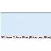 Lee 501 New Colour Blue (Robertson Blue) filtr barwny folia - arkusz 50 x 60 cm