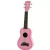 Kala Makala SD-PKBUR ukulele sopranowe, Pink Burst