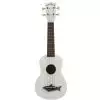 Kala Makala Shark SS-WHT ukulele sopranowe, biae