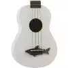 Kala Makala Shark SS-WHT ukulele sopranowe, biae