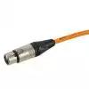 4Audio MIC PRO 0,5m Orange przewd mikrofonowy XLR-F - XLR-M (pomaraczowy) Neutrik