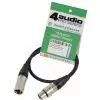 4Audio MIC PRO 0,5m przewd mikrofonowy XLR-F - XLR-M Neutrik