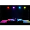 American DJ Mega TRIPAR Profile - reflektor LED RGB  czarny p�aski 5 x 3W TRILED poekspozycyjny.