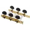 Schaller 500144 Lyra Gold Ebony klucze do gitary klasycznej Schaller 500144 Lyra Gold Ebony klucze do gitary klasycznej