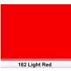 Lee 182 Light Red filtr barwny folia - arkusz 50 x 60 cm