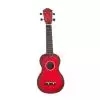 Noir NU1S Red Burst ukulele sopranowe