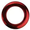 Drum O′s HCR2 Chrome Red 2″ obrcz na otwr rezonansowy bbna centralnego (2 szt.)