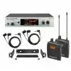 Sennheiser eW 300-2-IEM G3 bezprzewodowy, osobisty system monitorowy z dwoma odbiornikami Sennheiser eW 300-2-IEM G3 bezprzewodowy, osobisty system monitorowy z dwoma odbiornikami