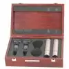 Neumann KM 184 Stereo Set para mikrofon�w pojemno�ciowych, drewniane opakowanie, kolor niklowy