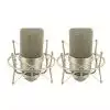 Neumann TLM 103 Stereo Set mikrofony studyjne z uchwytami elastycznymi EA1 + walizka aluminiowa, kolor niklowy